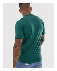 Vans Cotton Small Logo T-shirt in Green for Men - Lyst