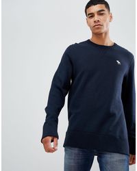 abercrombie and fitch blue sweater