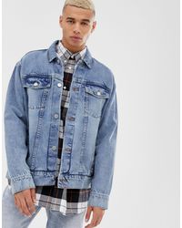 cheap monday denim jacket mens