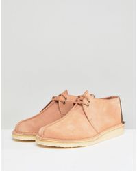 pink desert clarks