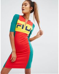 fila shirt dress