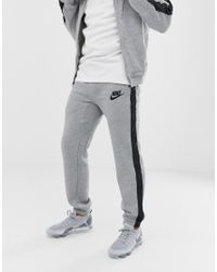 nike side stripe joggers