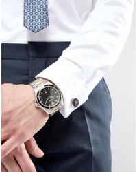 armani watch and cufflink set