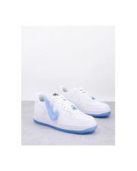 Air Force 1 LX - Sneakers bianche e blu dal colore mutevoleNike in ... Air Force 1 LX - Sneakers bianche e blu dal colore mutevoleNike in ...