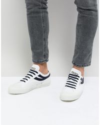 Superga 2750 - Sportieve Canvas Bootschoenen in het Wit voor heren - Lyst