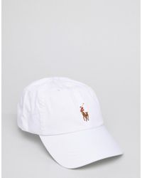 ralph lauren cap white