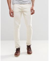 nudie jeans white