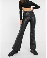 Pantalones TOPSHOP de color Negro | Lyst