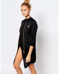 puma track jacket gold