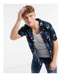 hollister mens short sleeve shirts