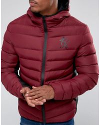 red gym king coat