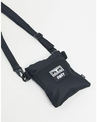 Conditions III - Borsello laterale neroObey in Gomma da Uomo colore Nero |  Lyst