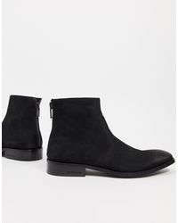 Botines Chelsea negros Kenneth Cole de Cuero de color Negro para hombre |  Lyst