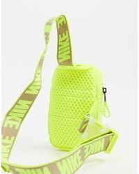 Nike Synthetic Advance Crossbody Bag in Green (Yellow) for Men - Lyst
