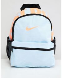 Nike Blue Just Do It Logo Mini Backpack | Lyst Australia