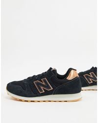 New Balance Suede 373 Womens Black 