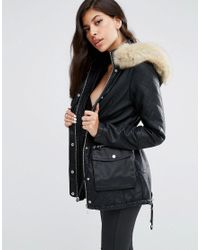lipsy london leather jacket