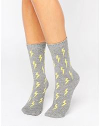 Miss Outrage 3 Pack Cotton Ankle Socks In Unicorn Rainbow Multi Print In Blue Lyst Miss Outrage 3 Pack Cotton Ankle Socks In Unicorn Rainbow Multi Print In Blue Lyst