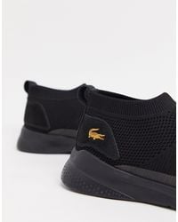 lacoste sock trainers
