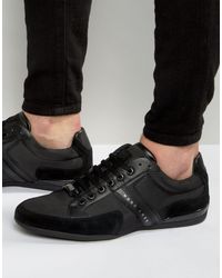 hugo boss spacit trainers blue