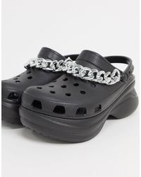 mens platform crocs