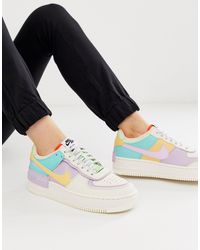 Air Force 1 - Shadow - Baskets - Pastel Caoutchouc Nike en coloris Bleu -  Lyst
