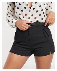 Pantalones cortos Stradivarius de color Negro | Lyst