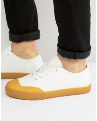G-Star RAW Denim Midro Gum Sole Sneakers in White for Men - Lyst