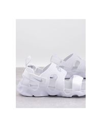 Sandalias blancas owaysis Nike de color Blanco | Lyst