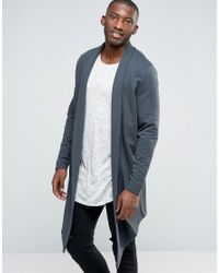 mens waterfall cardigan