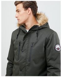 threadbare parka coat