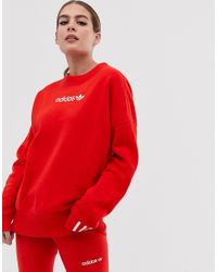 adidas originals coeeze fleece sweatshirt in black