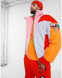 mens retro ski jacket