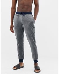 emporio armani lounge tracksuit navy