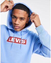 levis white hoodie mens