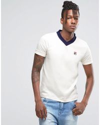 fila v neck t shirt