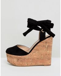 asos tate high wedges