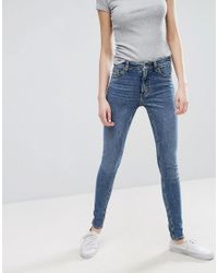 monki slim mid waist