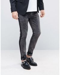 mens tuxedo stripe jeans