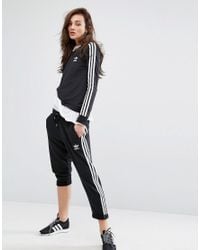 adidas cropped joggers womens