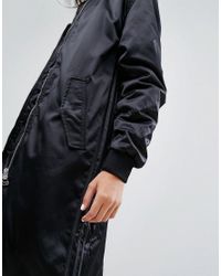 adidas originals popper bomber jacket in black