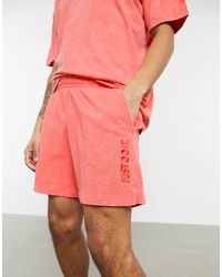 nike just do it washed short