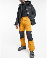 Up and Over - Pantaloni da sci arancioniThe North Face in Materiale  sintetico da Uomo colore Marrone | Lyst