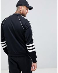 Chaqueta de chándal en negro DJ2856 Authentic Superstar adidas Originals de  hombre de color Negro | Lyst