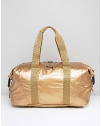 puma bag gold