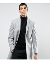 mens skinny overcoat