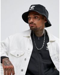 bucket hat black adidas