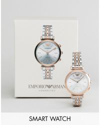 emporio armani women's smartwatch