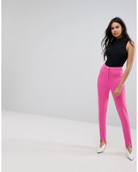 Pantalones ajustados fuseau de neopreno ASOS de Tejido sintético de color  Rosa | Lyst