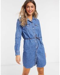 levi's womens shirt dress